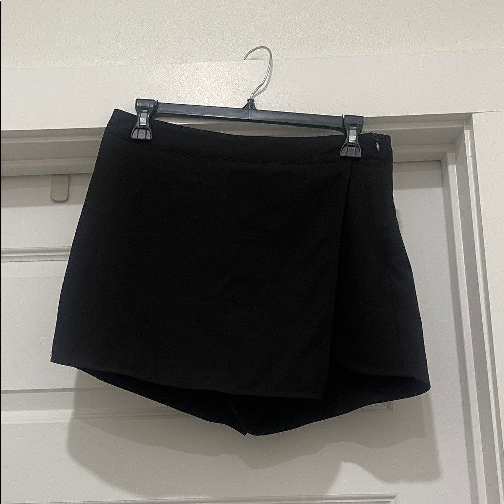 Cotton Candy LA - Black Wrap Skort Shorts
